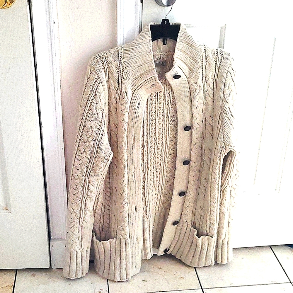 Cream color fall sweater